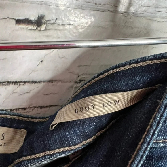 Guess boot cut low rise jeans size  29 ripped - Picture 8 of 10